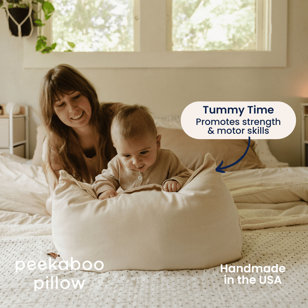 Baby Tummy Time – Peekaboo Pillow