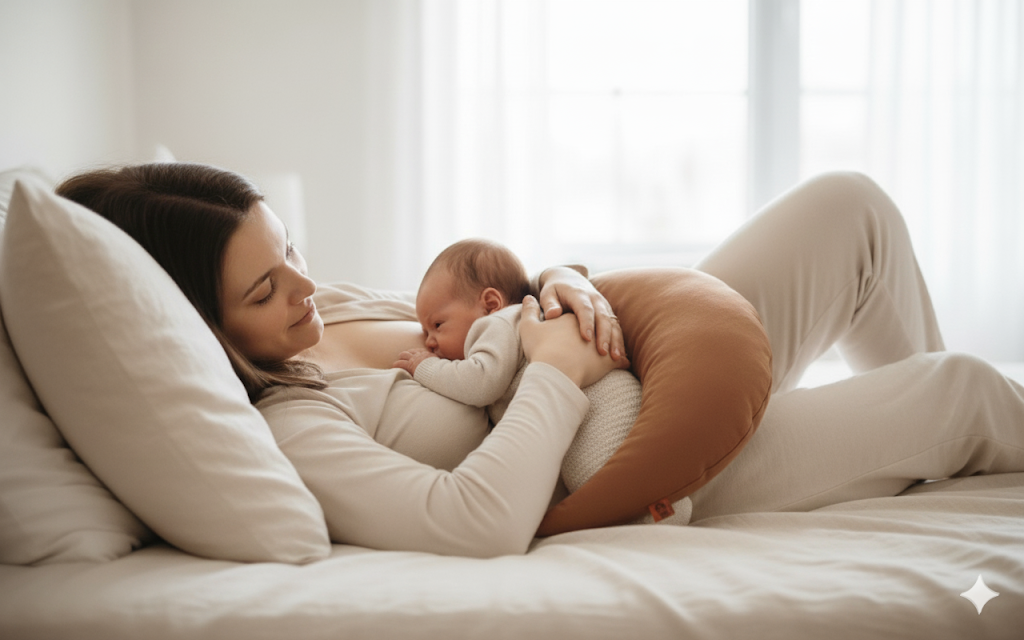 "Over The Moon" - Nursing Pillow & Pregnancy Pillow