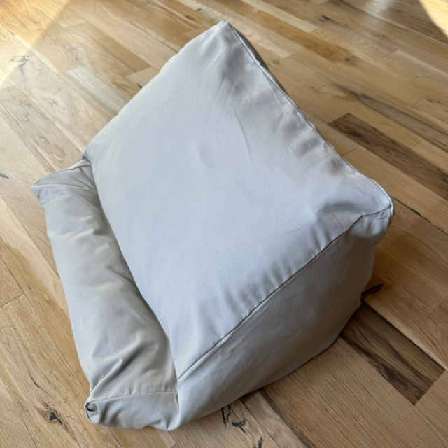 Peekaboo Pillow Cover - Stone - Peekaboo Pillow